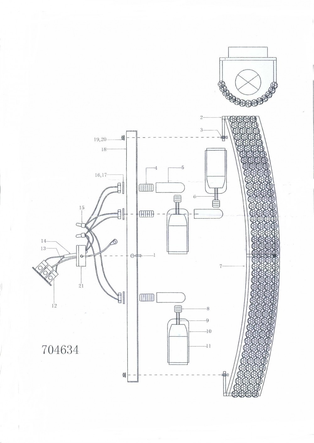 Lightstar (MJ800002-3) Бра зерк. MONILE 3х40W E14  ХРОМ (в комплекте) Lightstar (MJ800002-3) Бра зерк. MONILE 3х40W E14  ХРОМ (в комплекте)